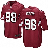 Nike Men & Women & Youth Cardinals #98 Rucker Red Team Color Game Jersey